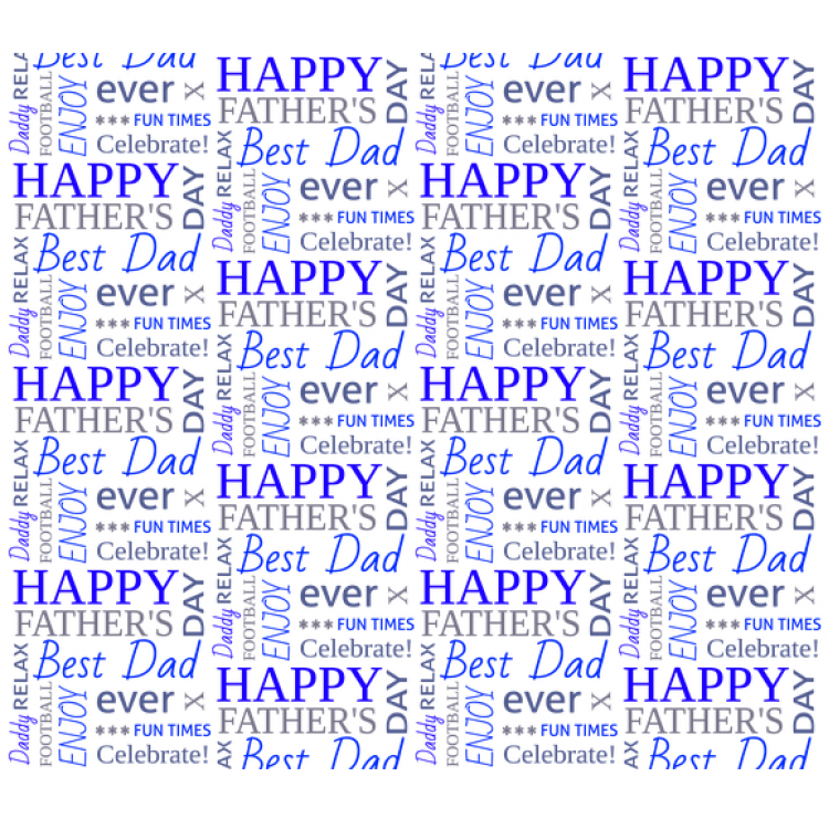 Personalised Wrapping Paper Father's Day